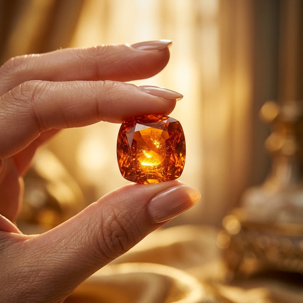 Hessonite Garnet